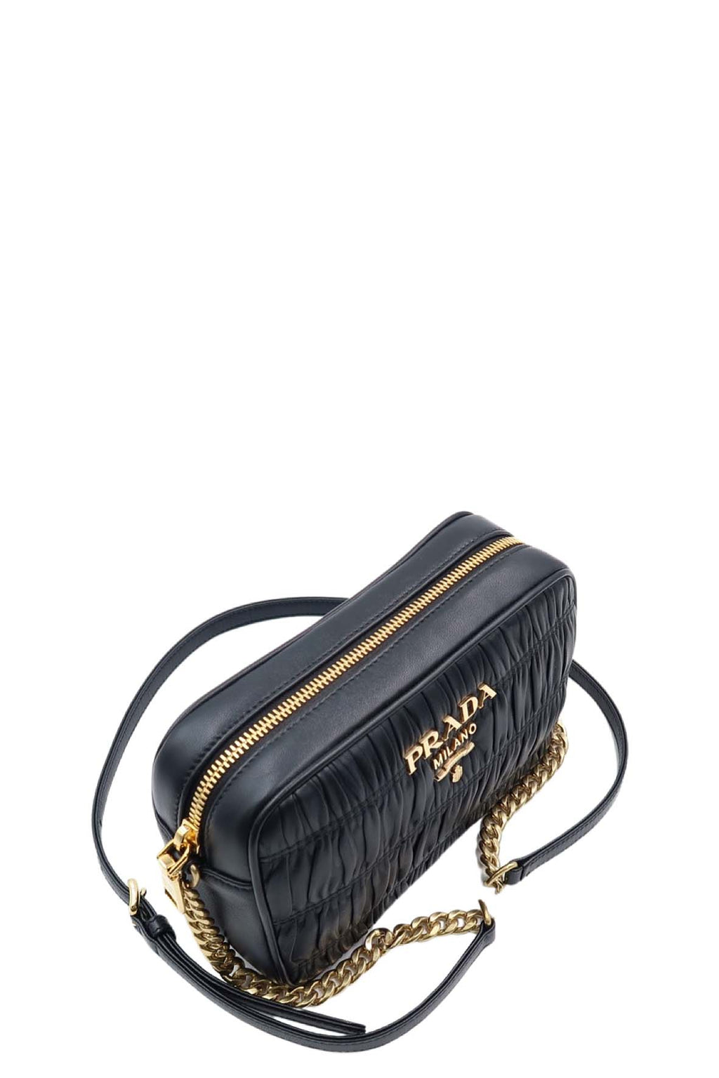 Nappa Gaufre Camera Bag Nero