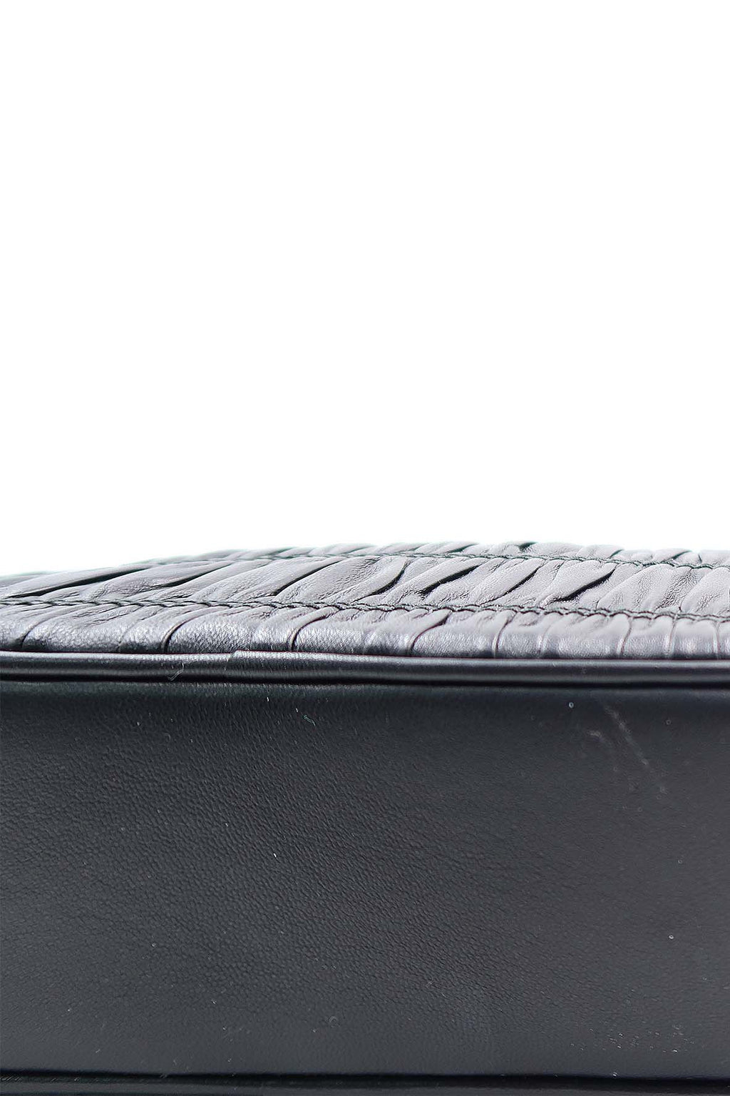 Nappa Gaufre Camera Bag Nero