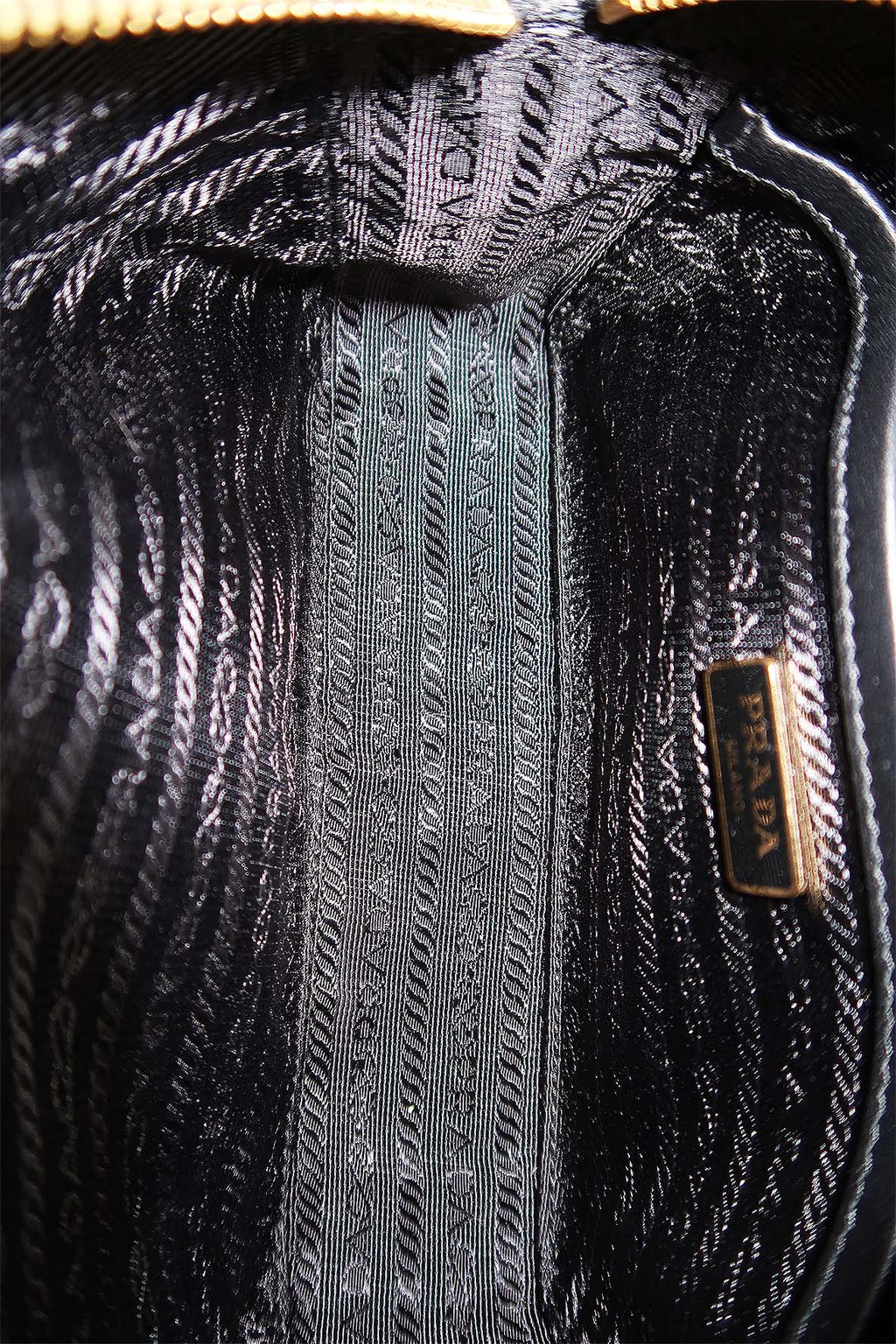 Nappa Gaufre Camera Bag Nero