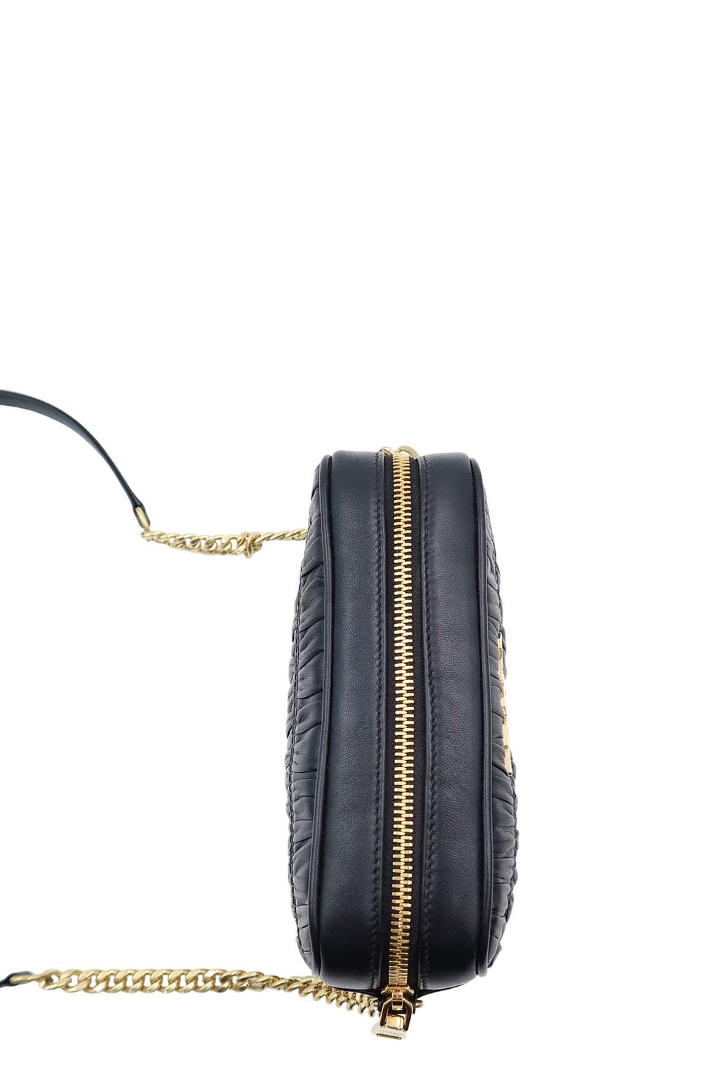 Nappa Gaufre Camera Bag Nero