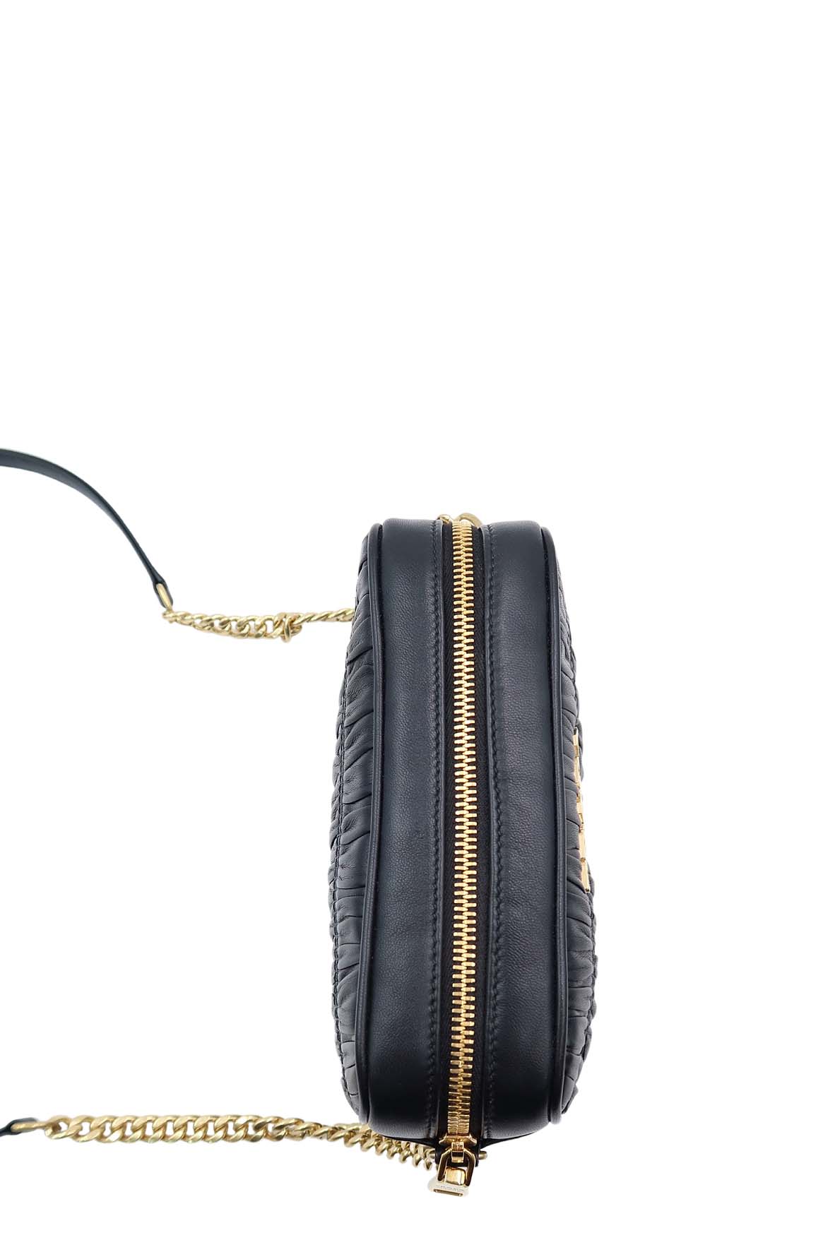 Nappa Gaufre Camera Bag Nero