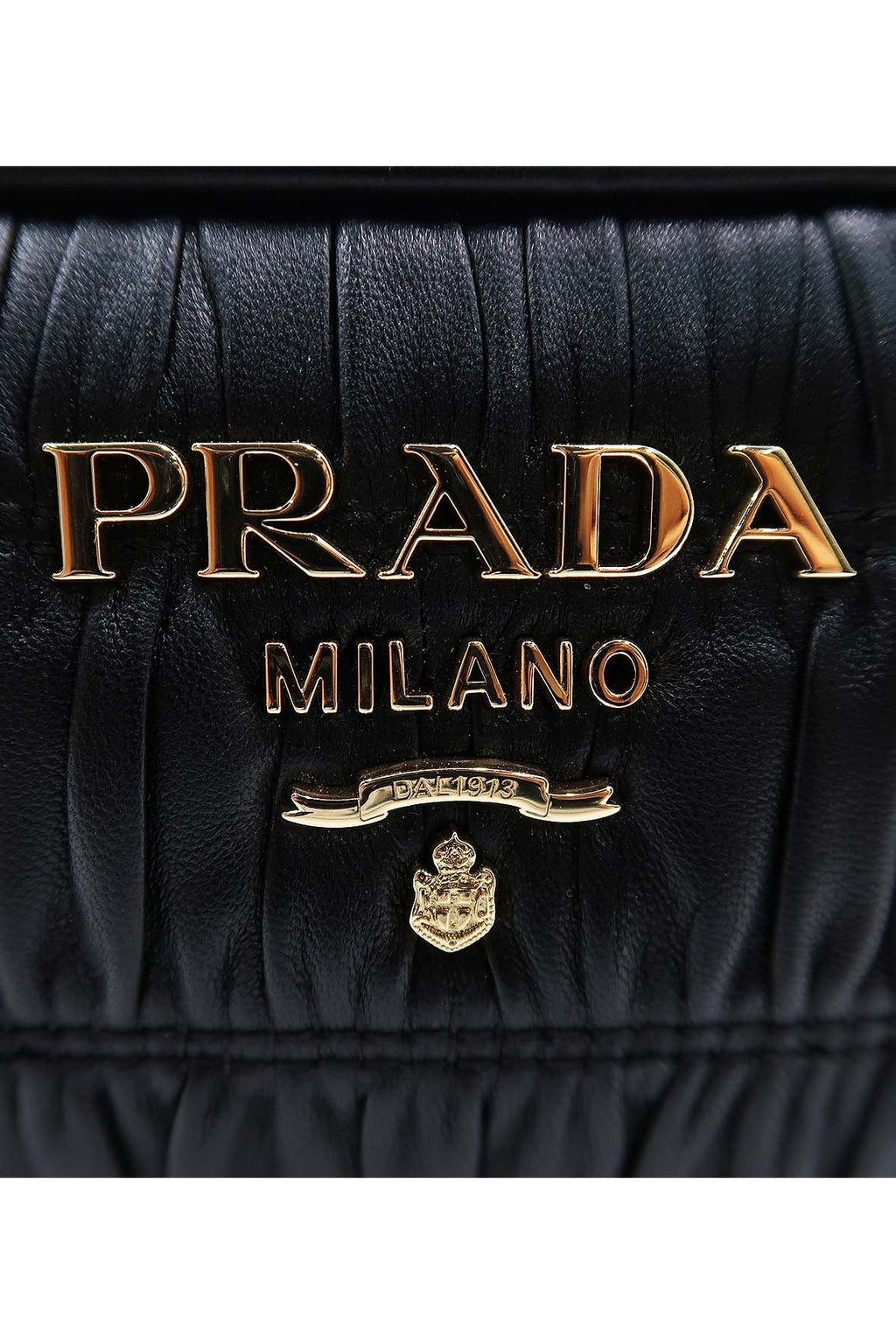 Nappa Gaufre Camera Bag Nero