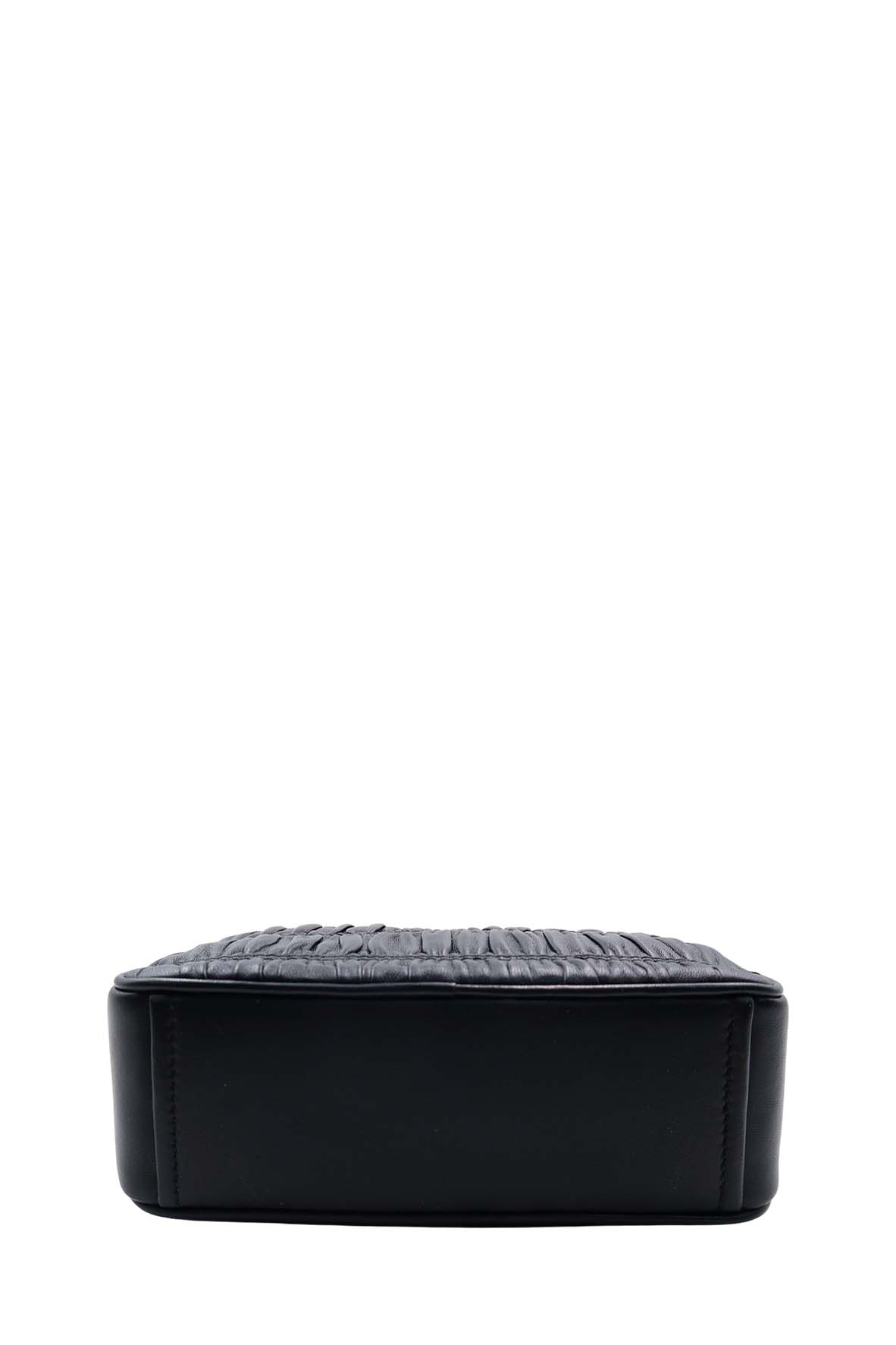 Nappa Gaufre Camera Bag Nero