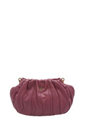 Nappa Stripes Hobo Bag Pink