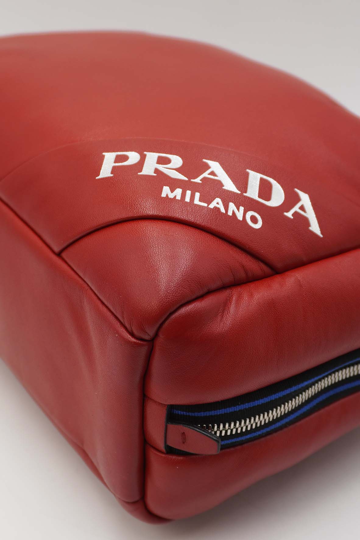Padded Tote Bag Red