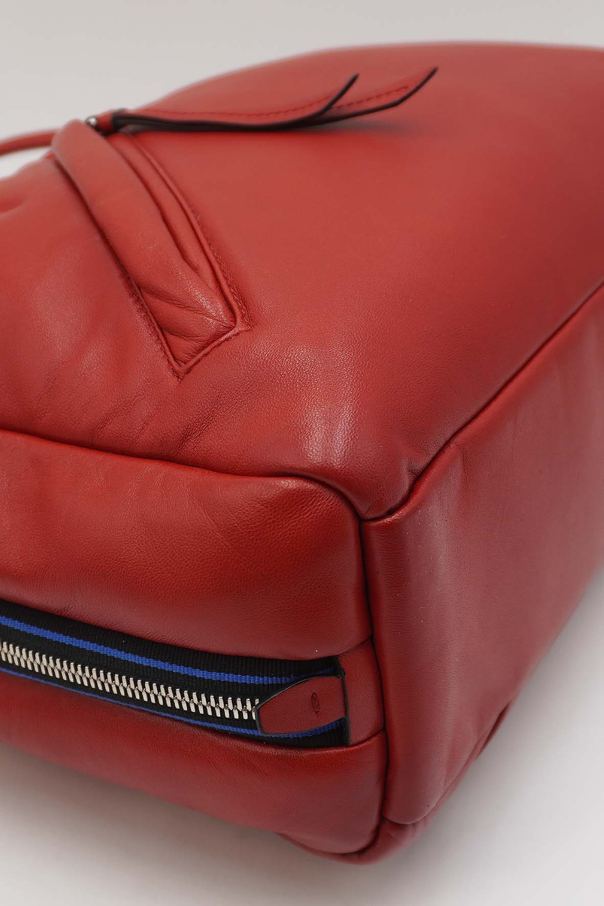 Padded Tote Bag Red