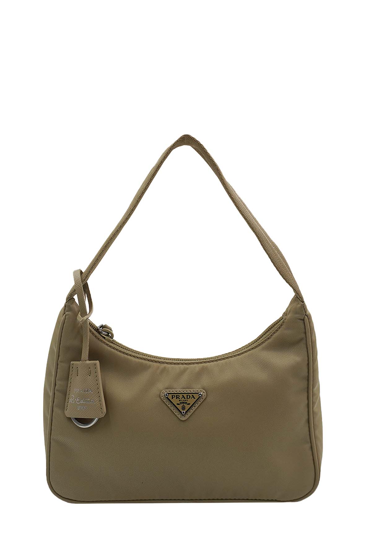 Re-Nylon Re-Edition 2000 Mini Shoulder Bag Beige