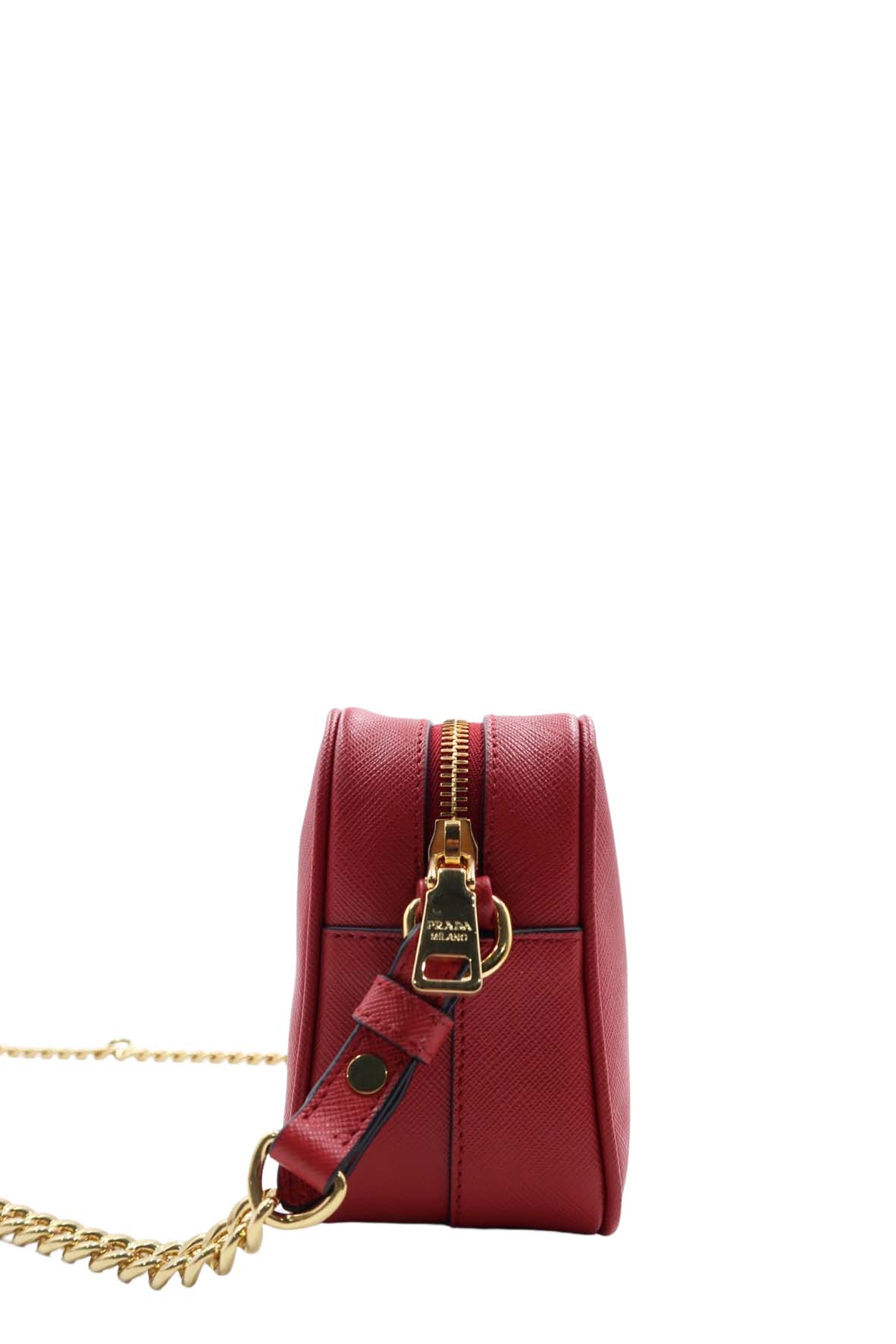Saffiano Lux Camera Bag Fuoco