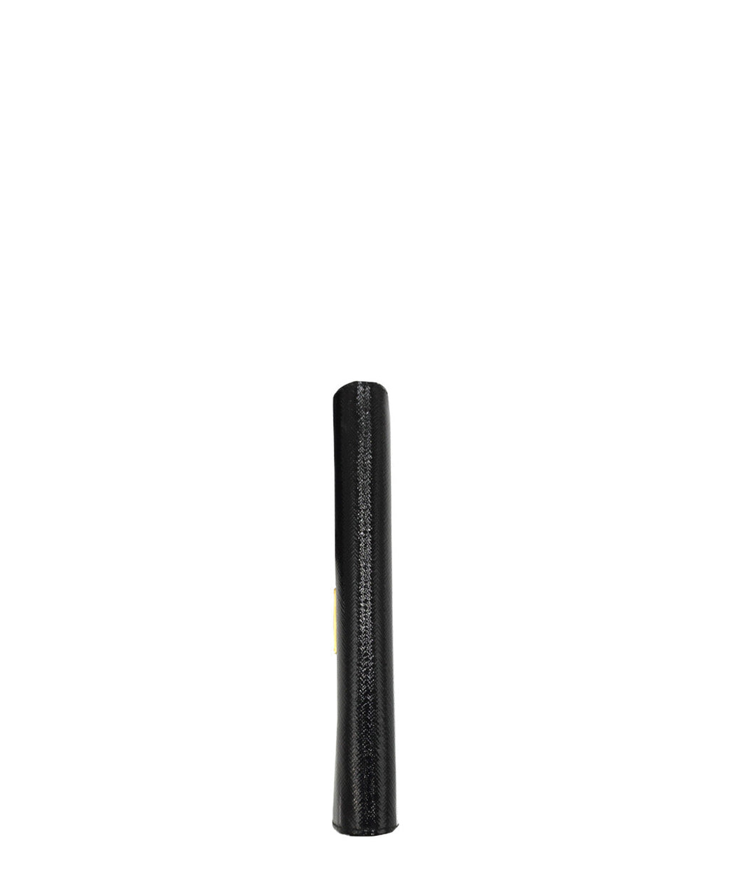 Saffiano Vernice Leather Flap Wallet On Strap Black