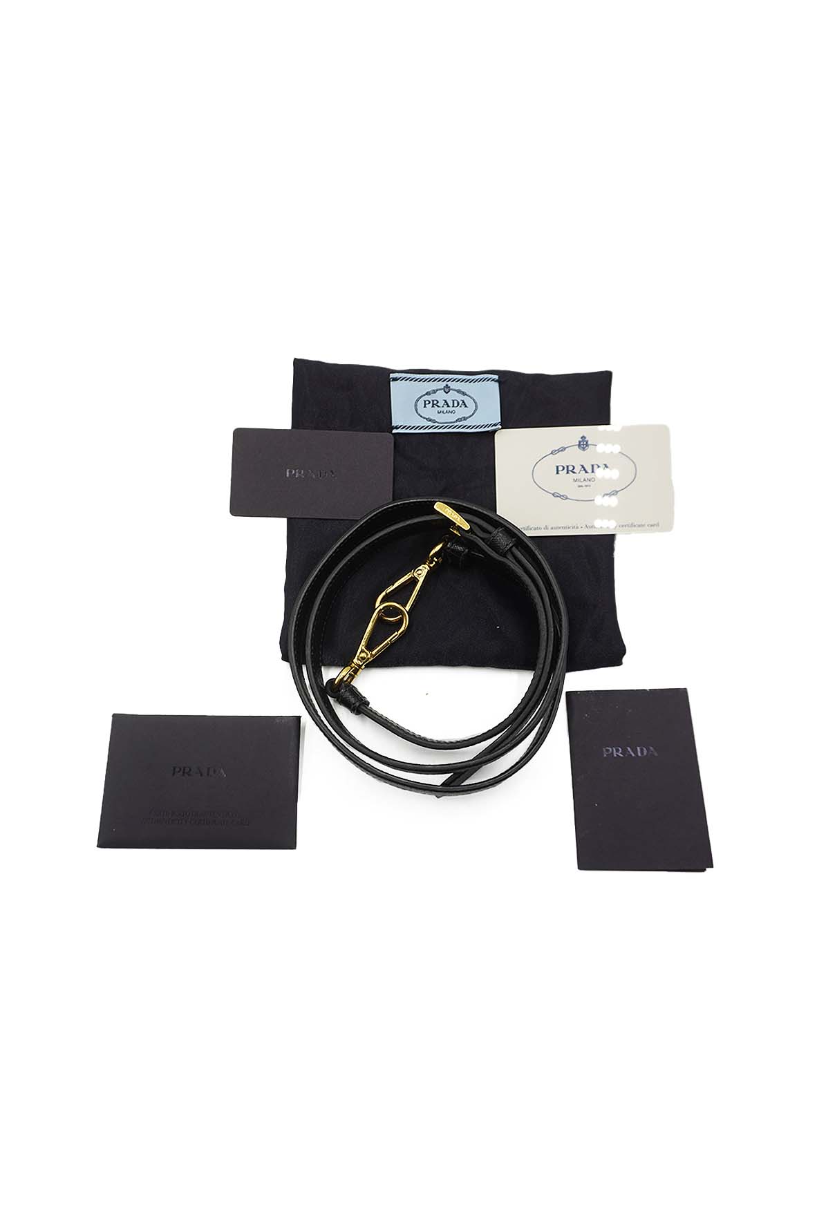 Small Galleria Saffiano Lux Double Zip GHW Black