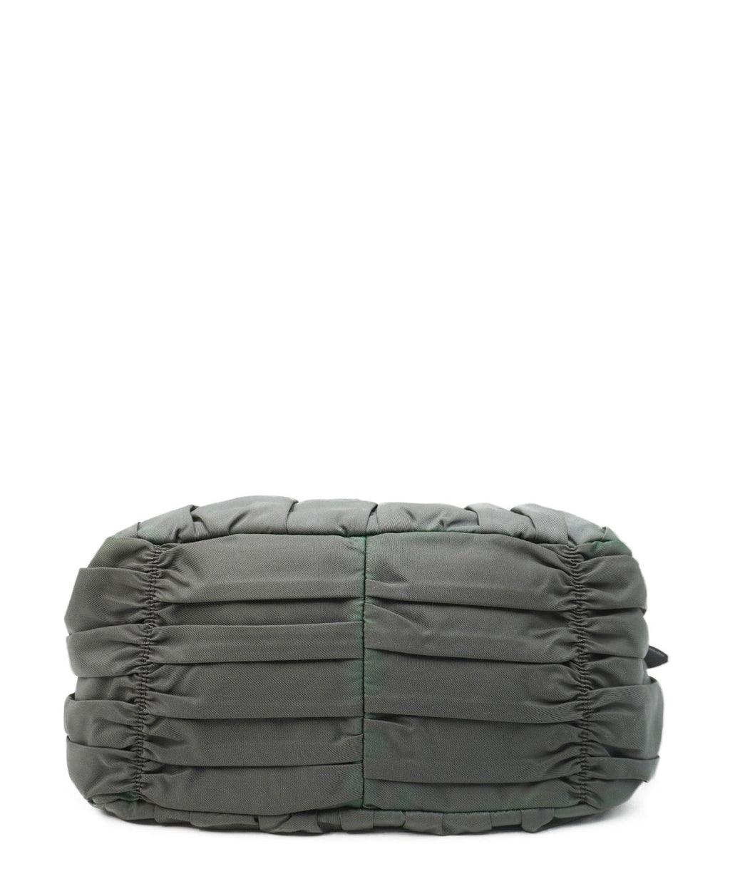 Tessuto Gaufre Tote Khaki Green