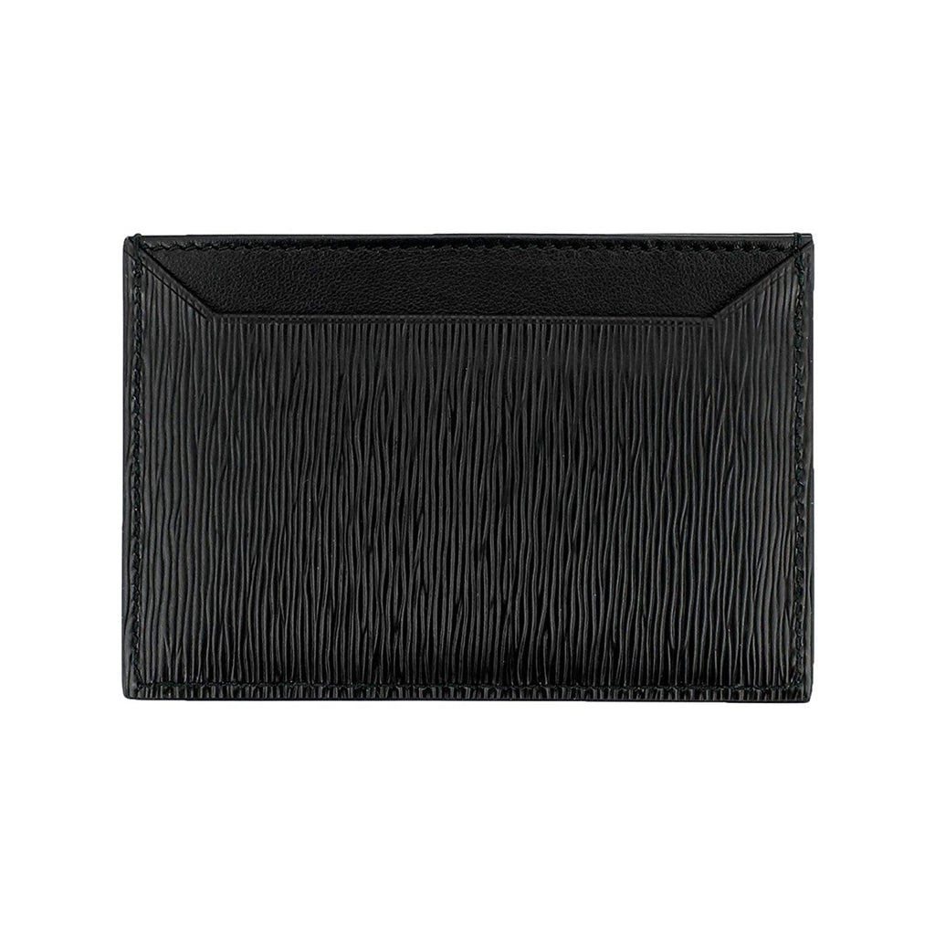Prada Vitello Move Black Leather Card Holder Wallet 1MC208