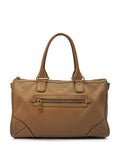Vitello Daino Convertible Tote Tan