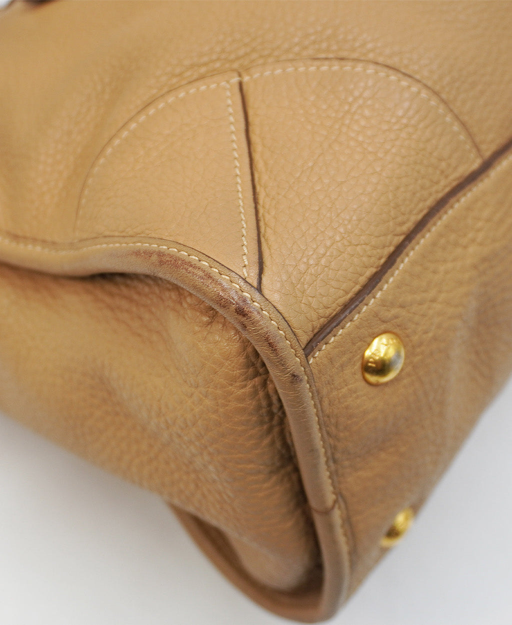 Vitello Daino Convertible Tote Tan