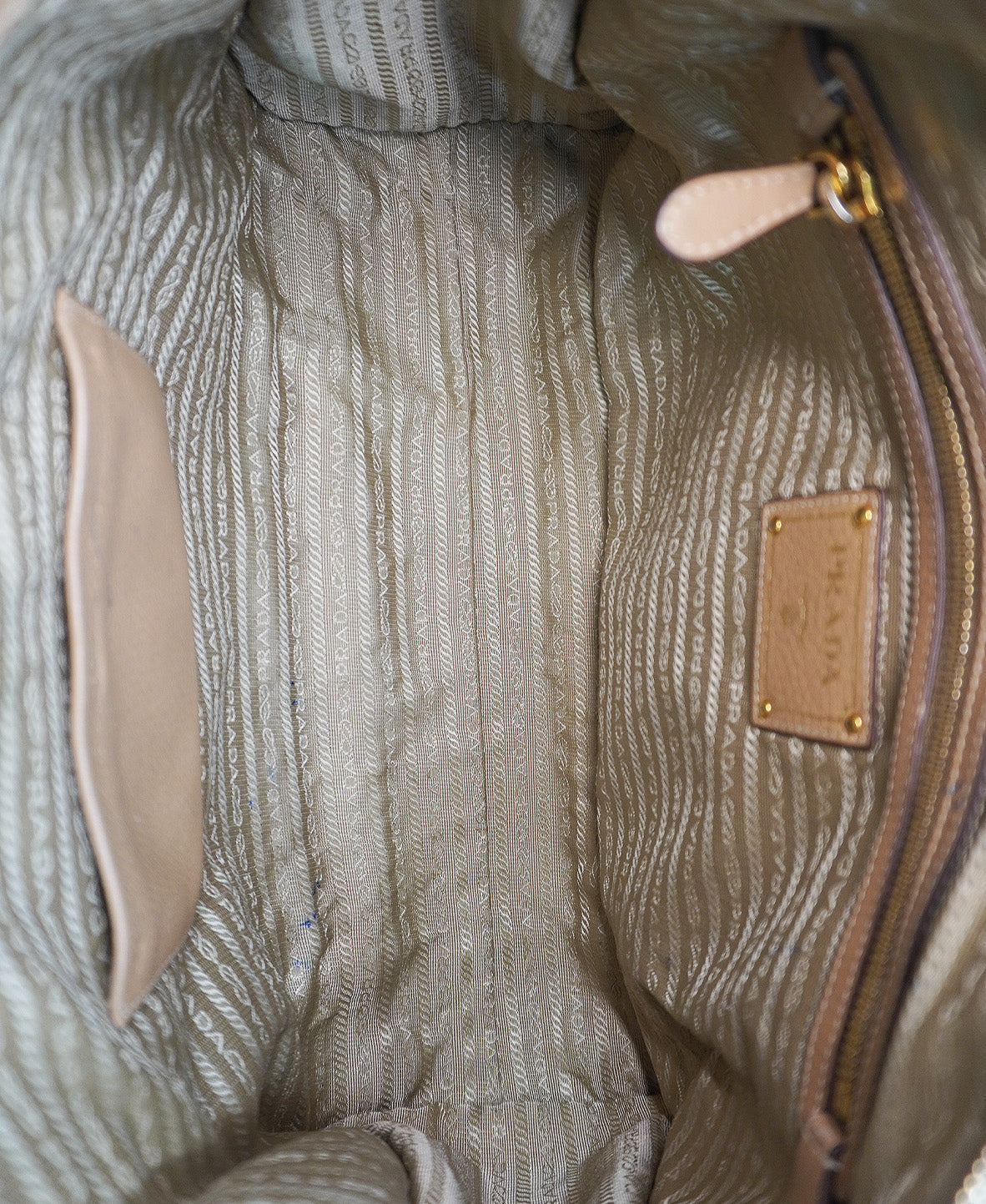 Vitello Daino Convertible Tote Tan