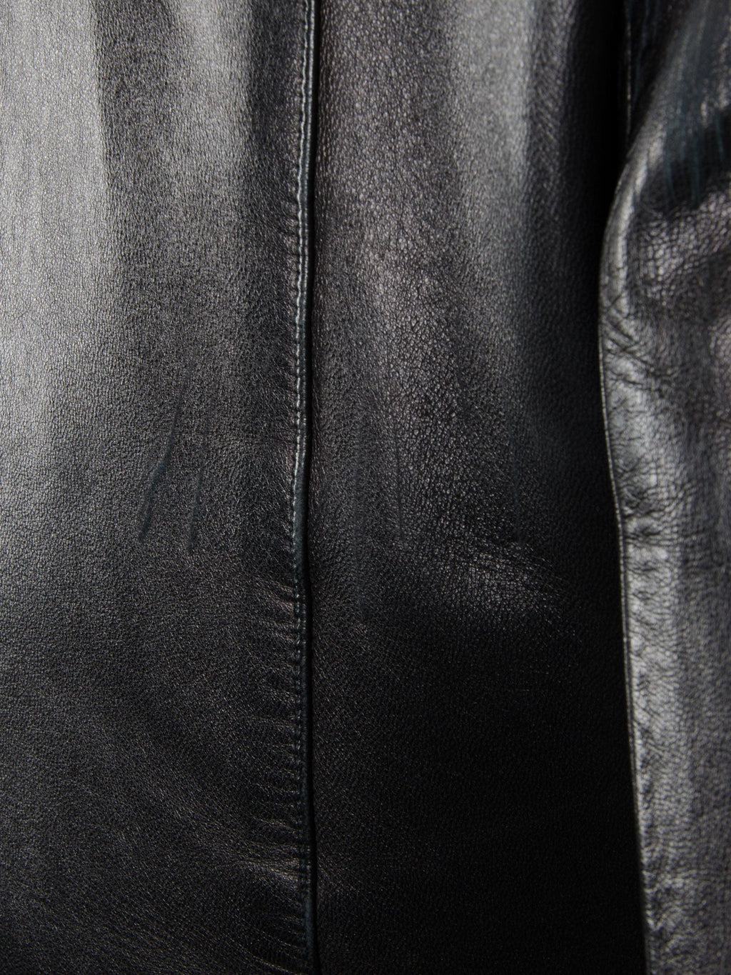 Black Lambskin Leather Jacket