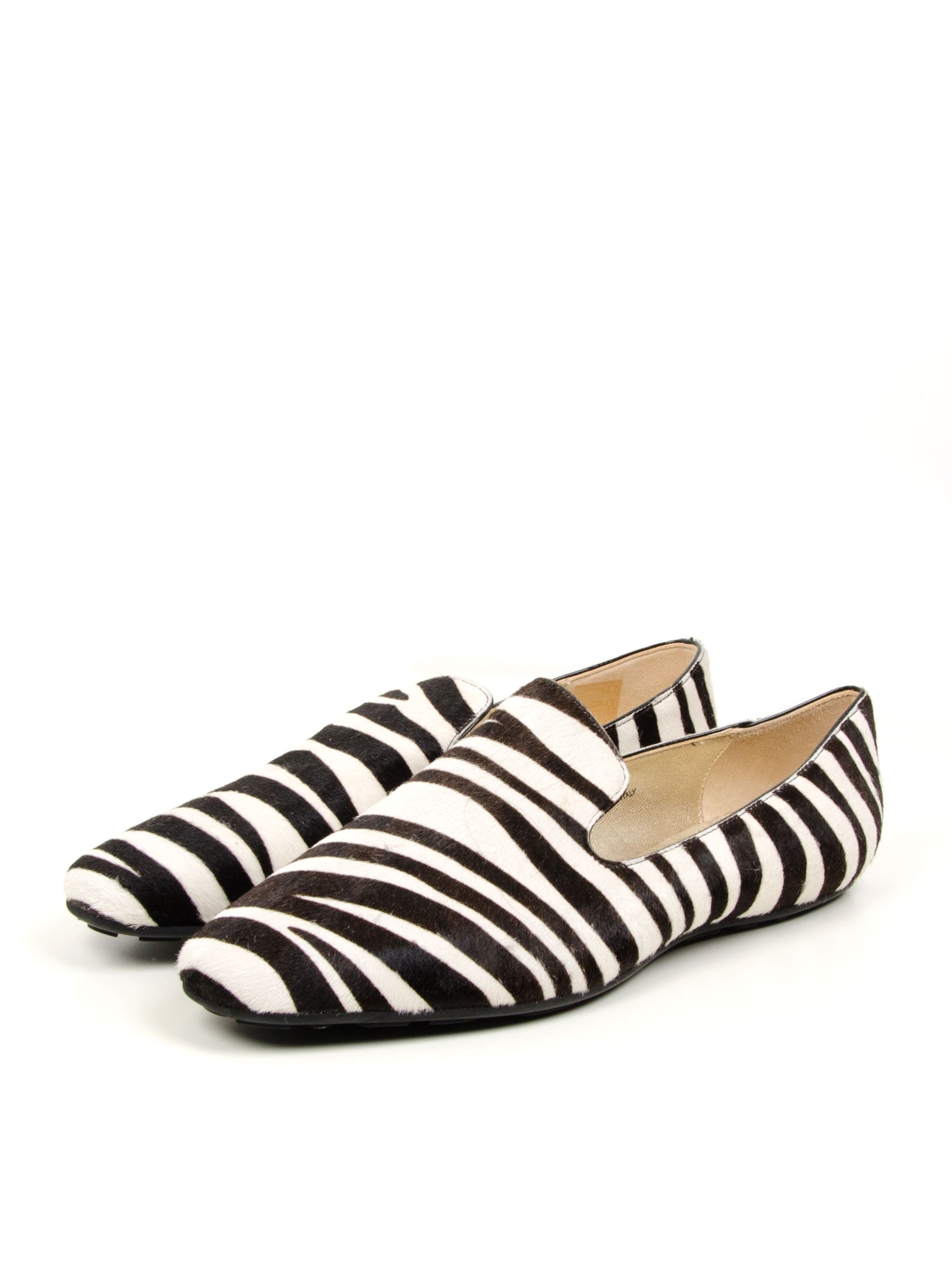 Zebra Pony-style Smoking Slippers
