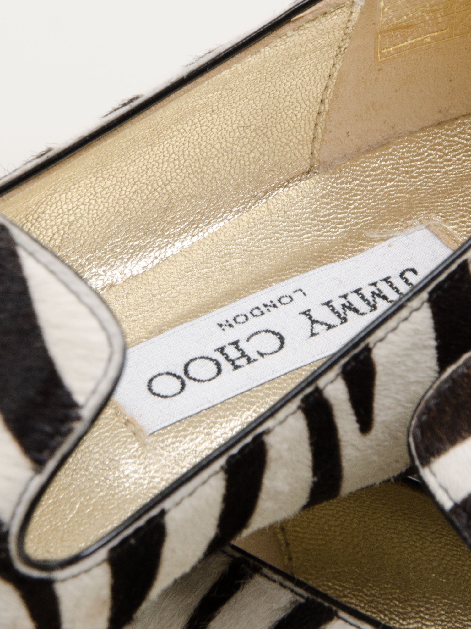 Zebra Pony-style Smoking Slippers