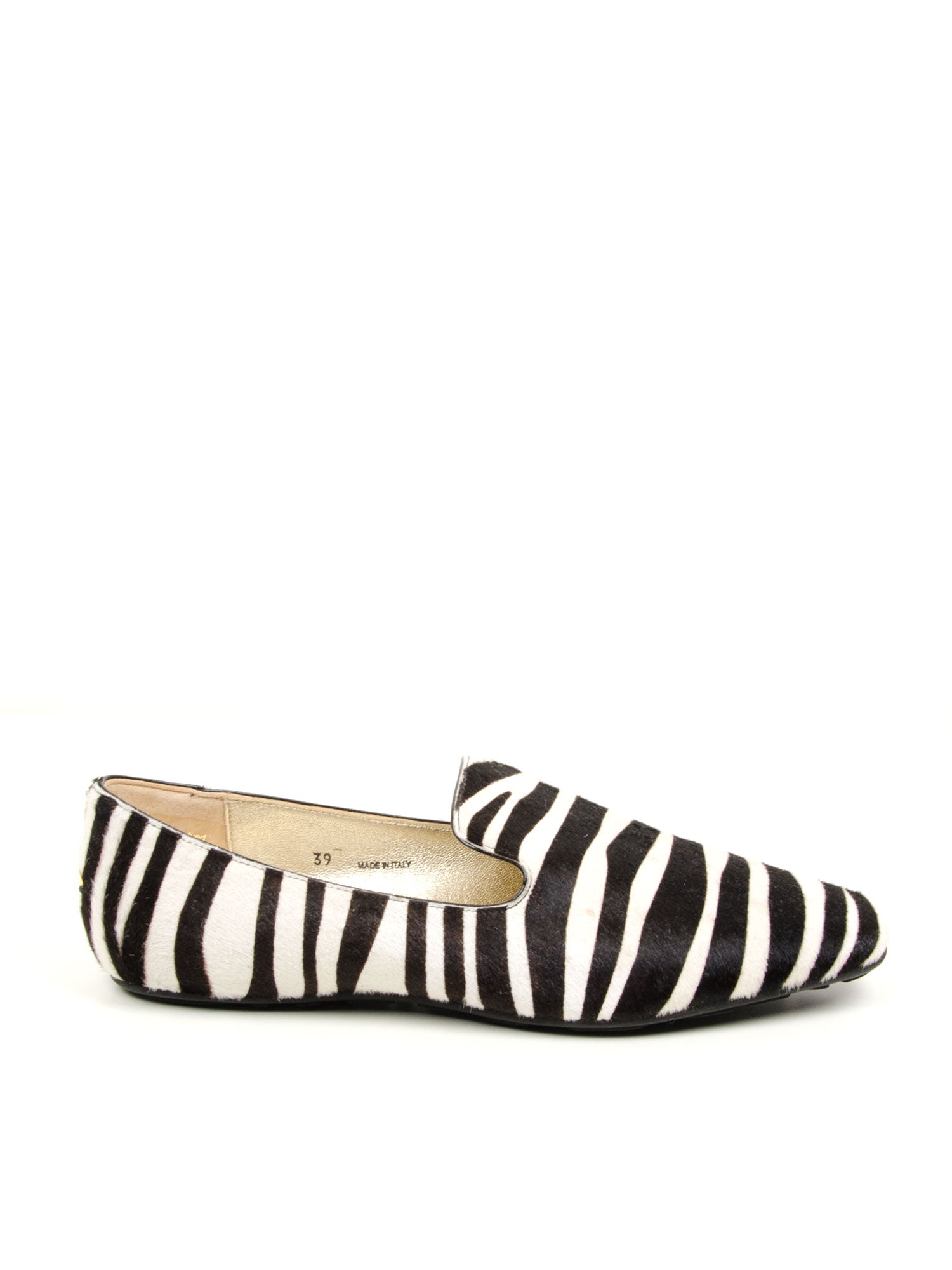 Zebra Pony-style Smoking Slippers