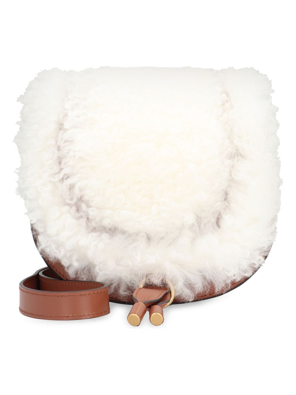 MARCIE LEATHER SADDLE BAG