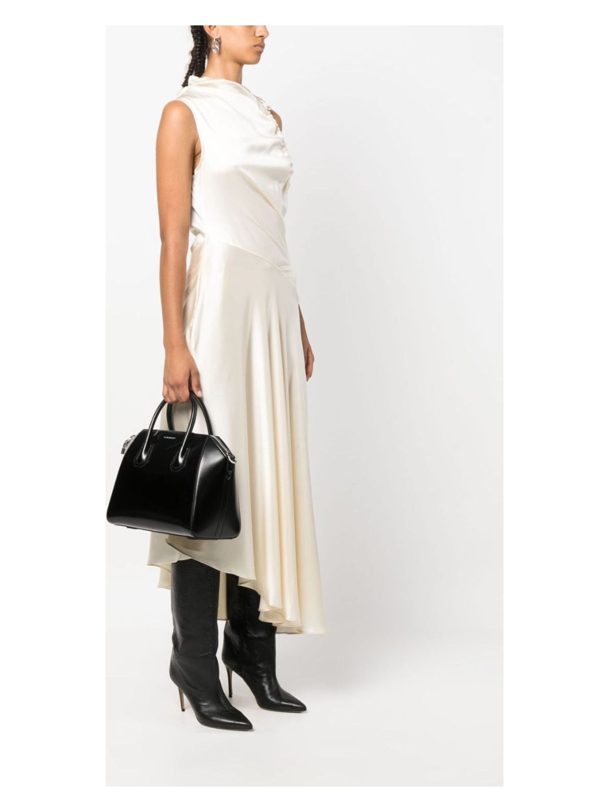 Antigona Small Leather Handbag