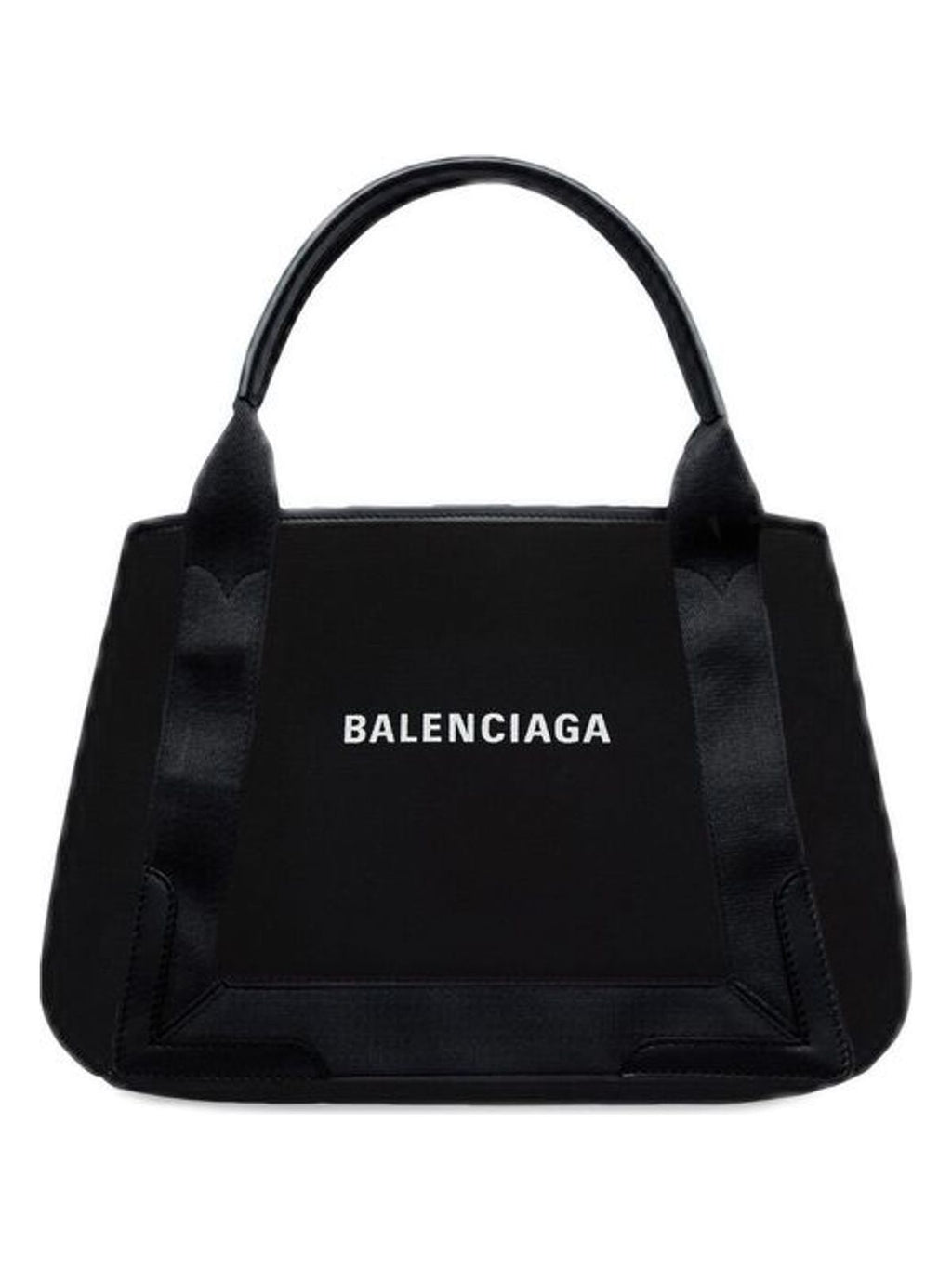 Navy Cabas Small Tote Bag