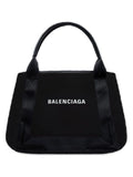 Navy Cabas Small Tote Bag