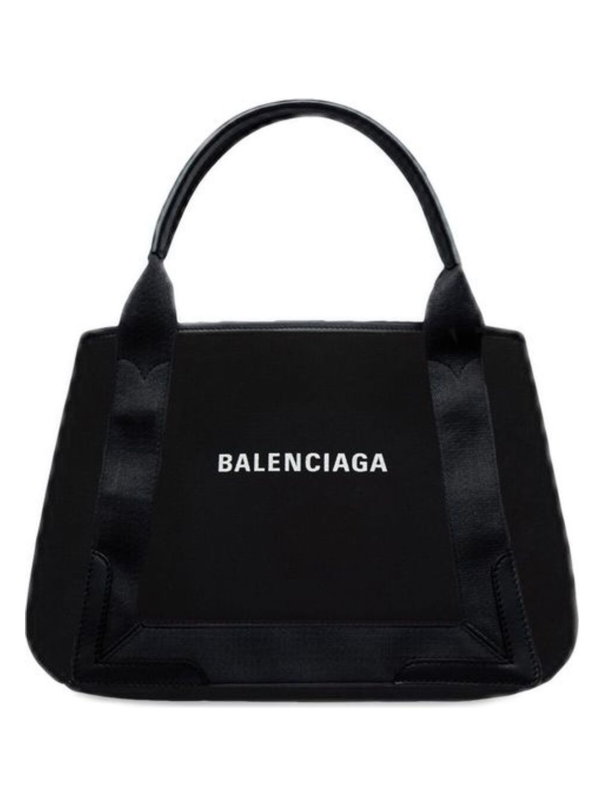 Navy Cabas Small Tote Bag