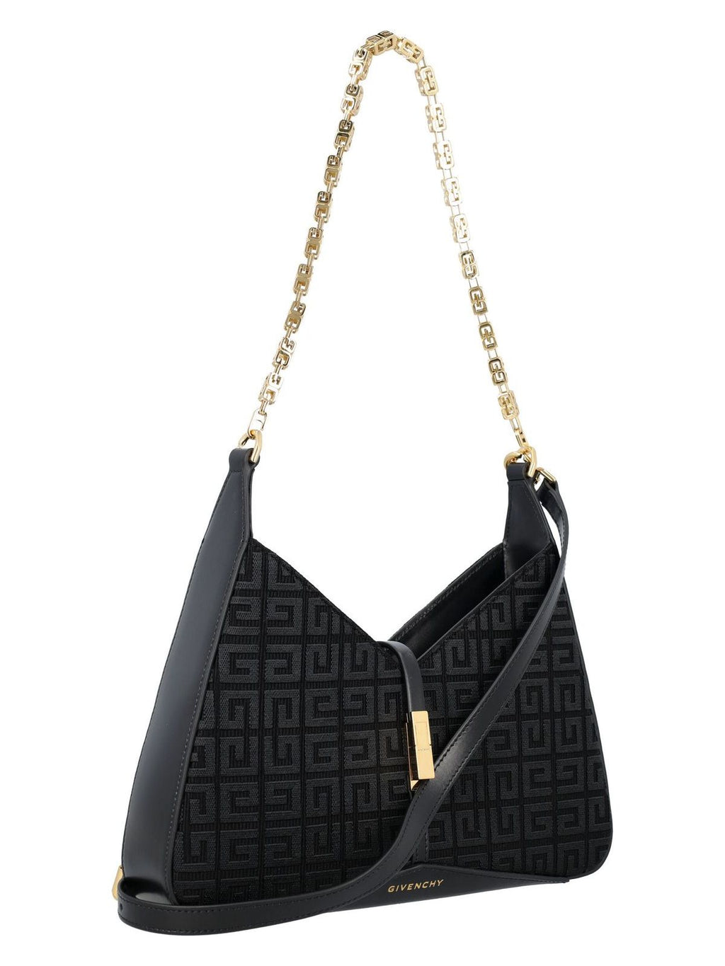 CUT-OUT ZIPPED SMALL BAG