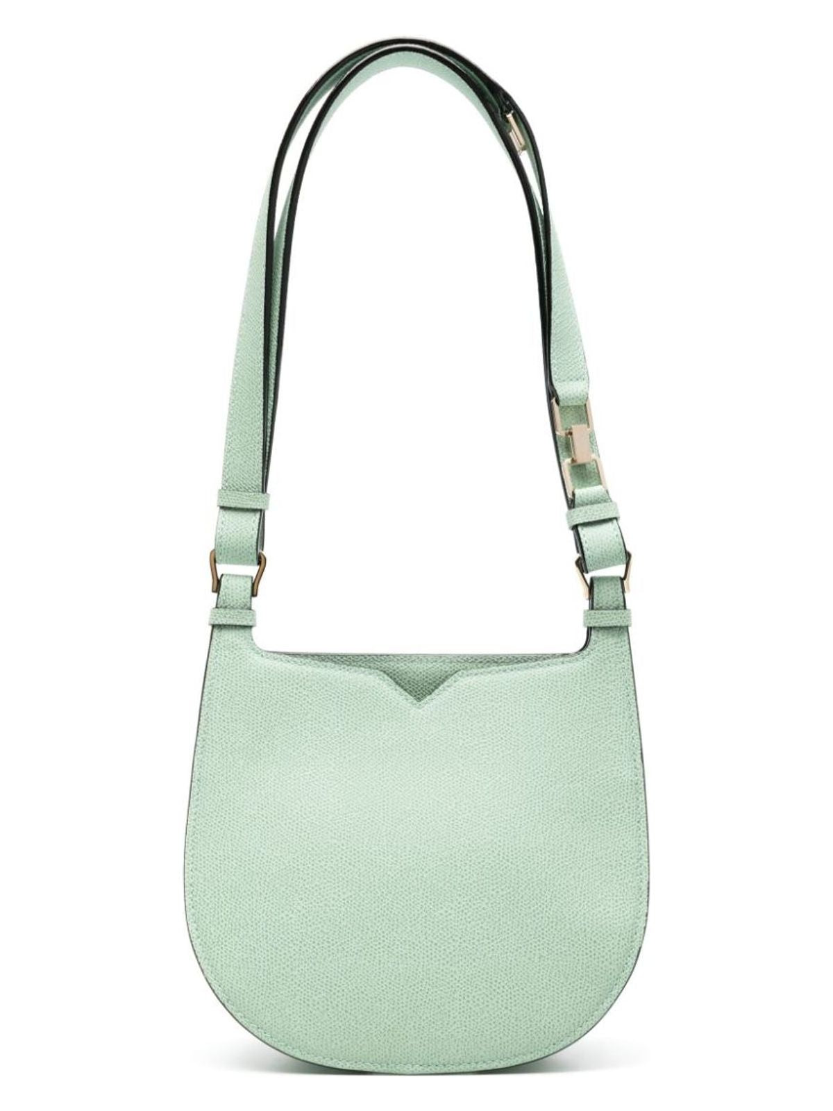 SMALL LEATHER HOBO BAG