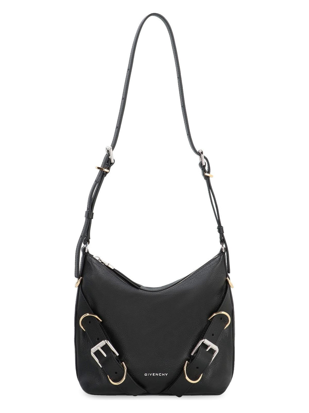 VOYOU LEATHER CROSSBODY BAG
