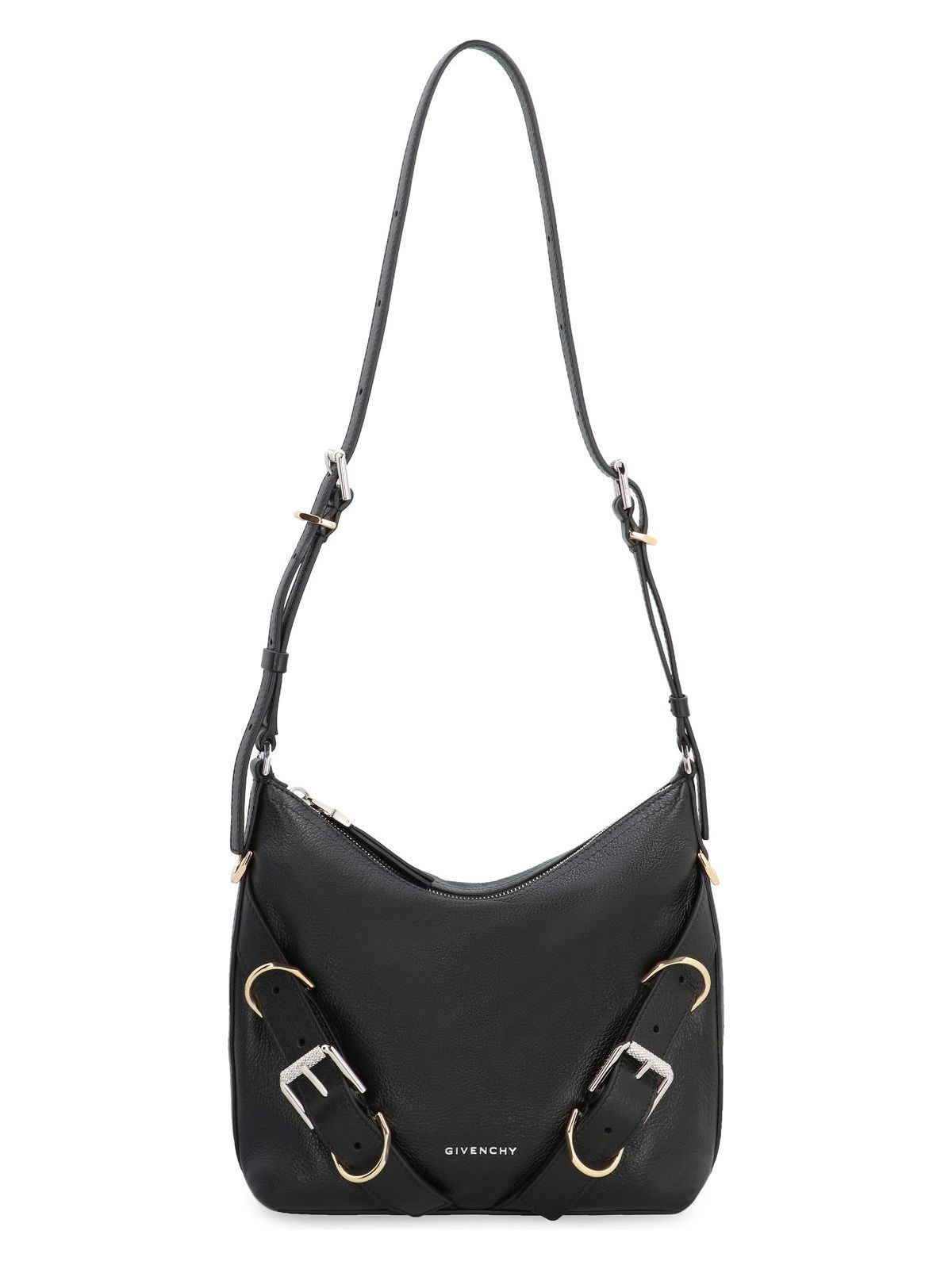VOYOU LEATHER CROSSBODY BAG