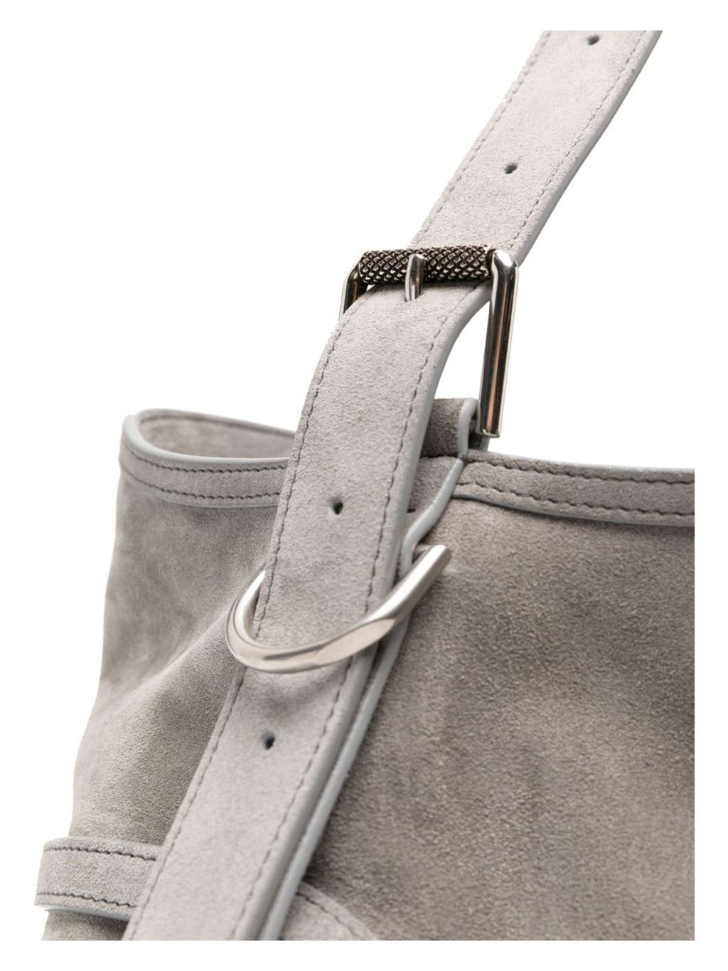 VOYOU MEDIUM SUEDE LEATHER SHOULDER BAG