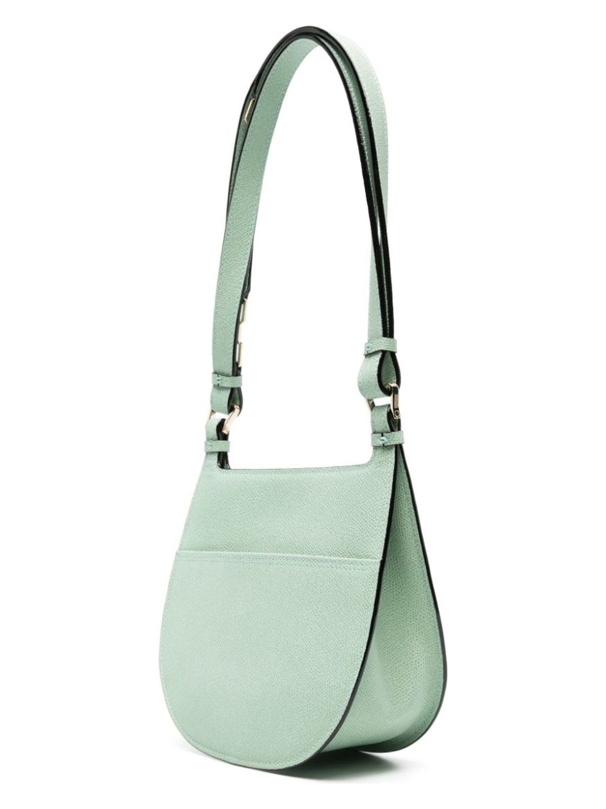 SMALL LEATHER HOBO BAG