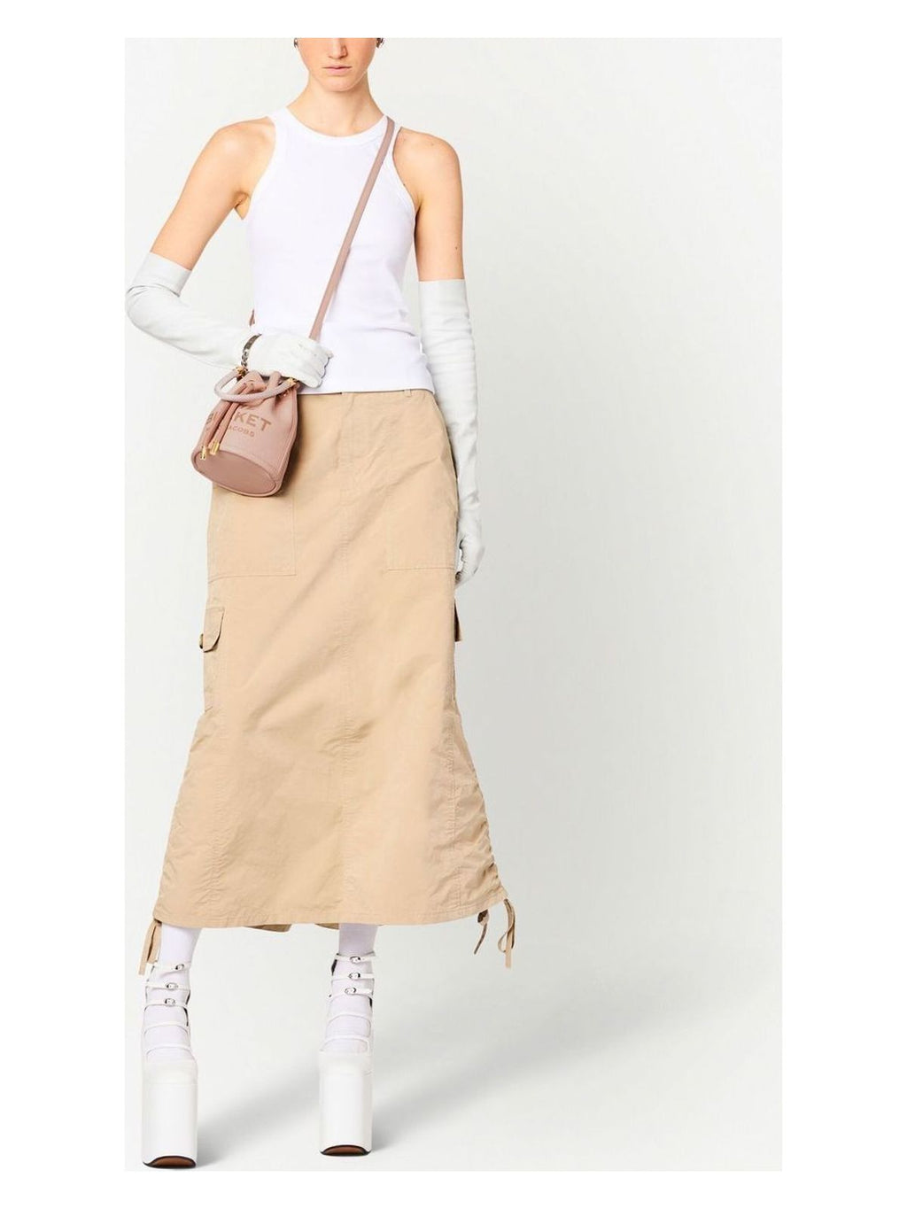 The Leather Mini Bucket Bag