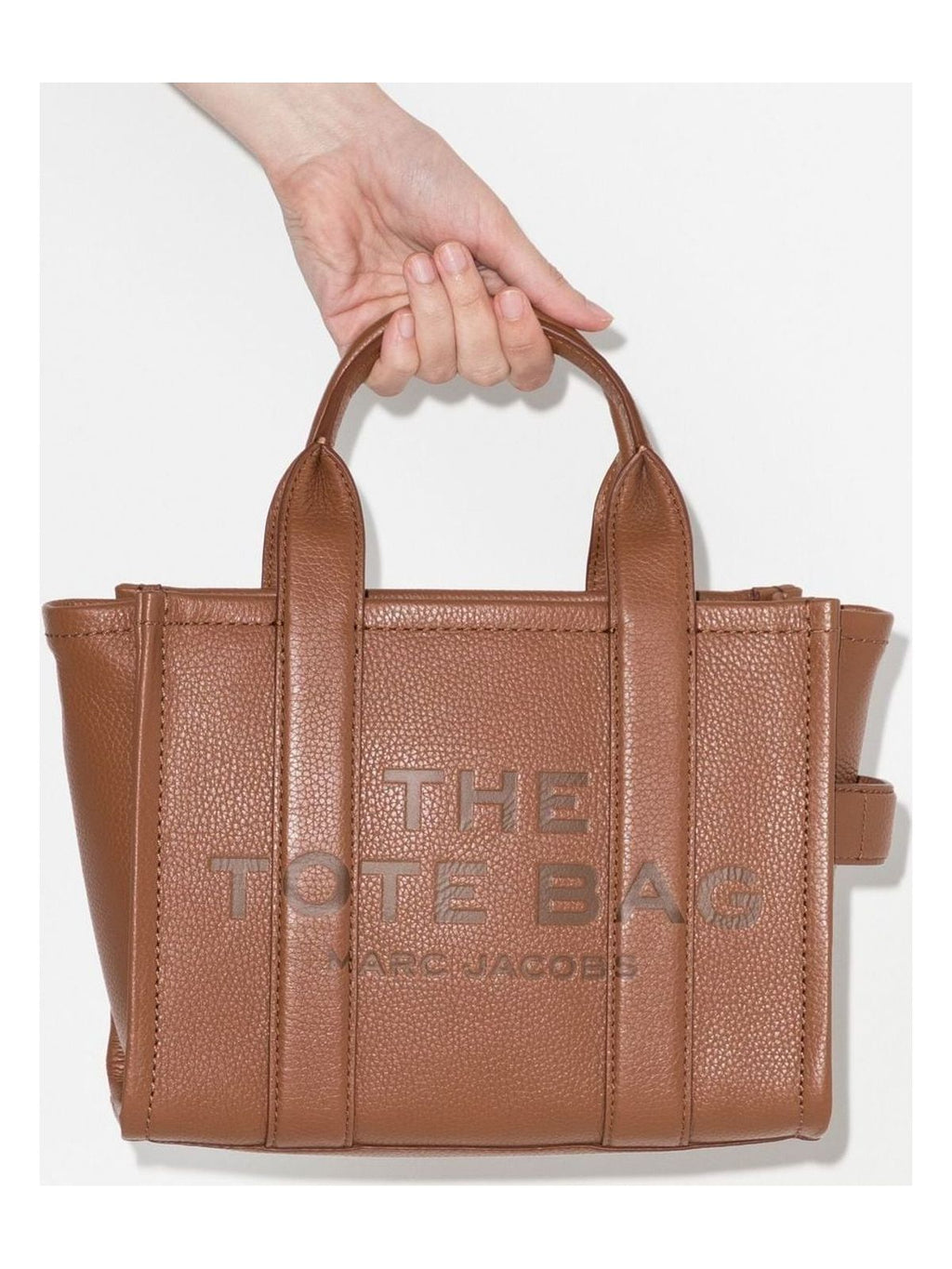 THE LEATHER SMALL TOTE BAG