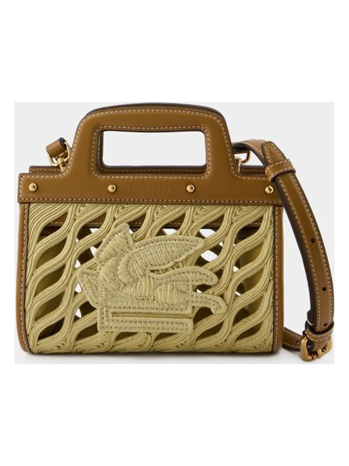Raffia Pegaso Handbag