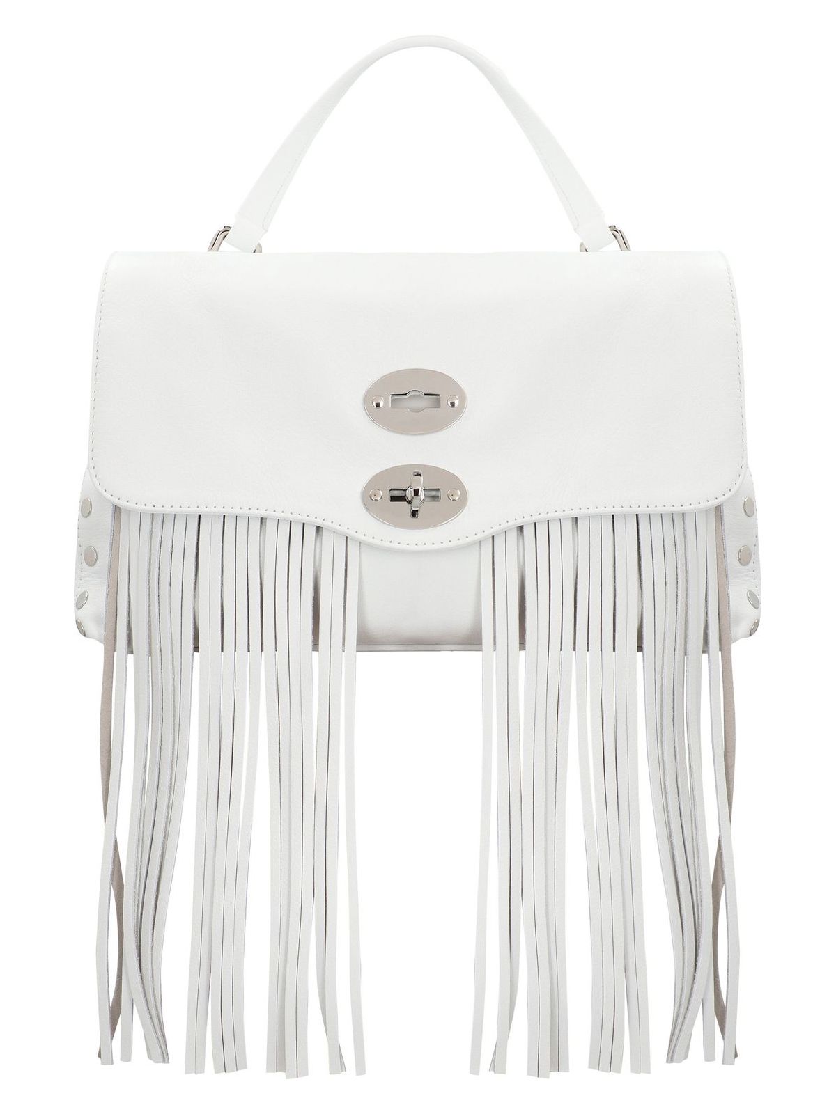 POSTINA S LEATHER HANDBAG