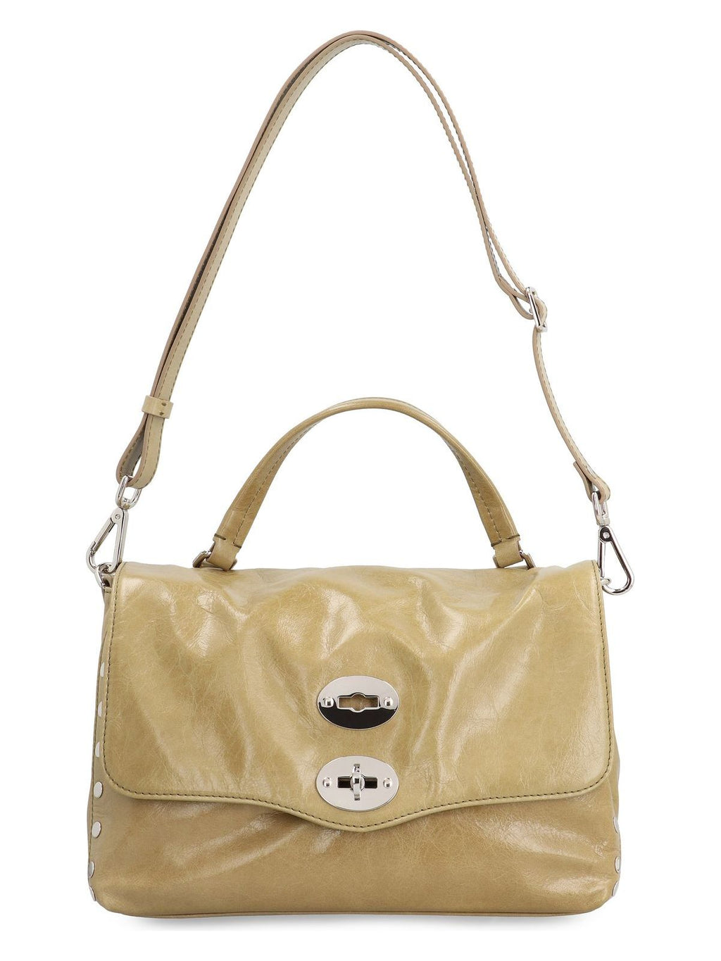 POSTINA S LEATHER HANDBAG