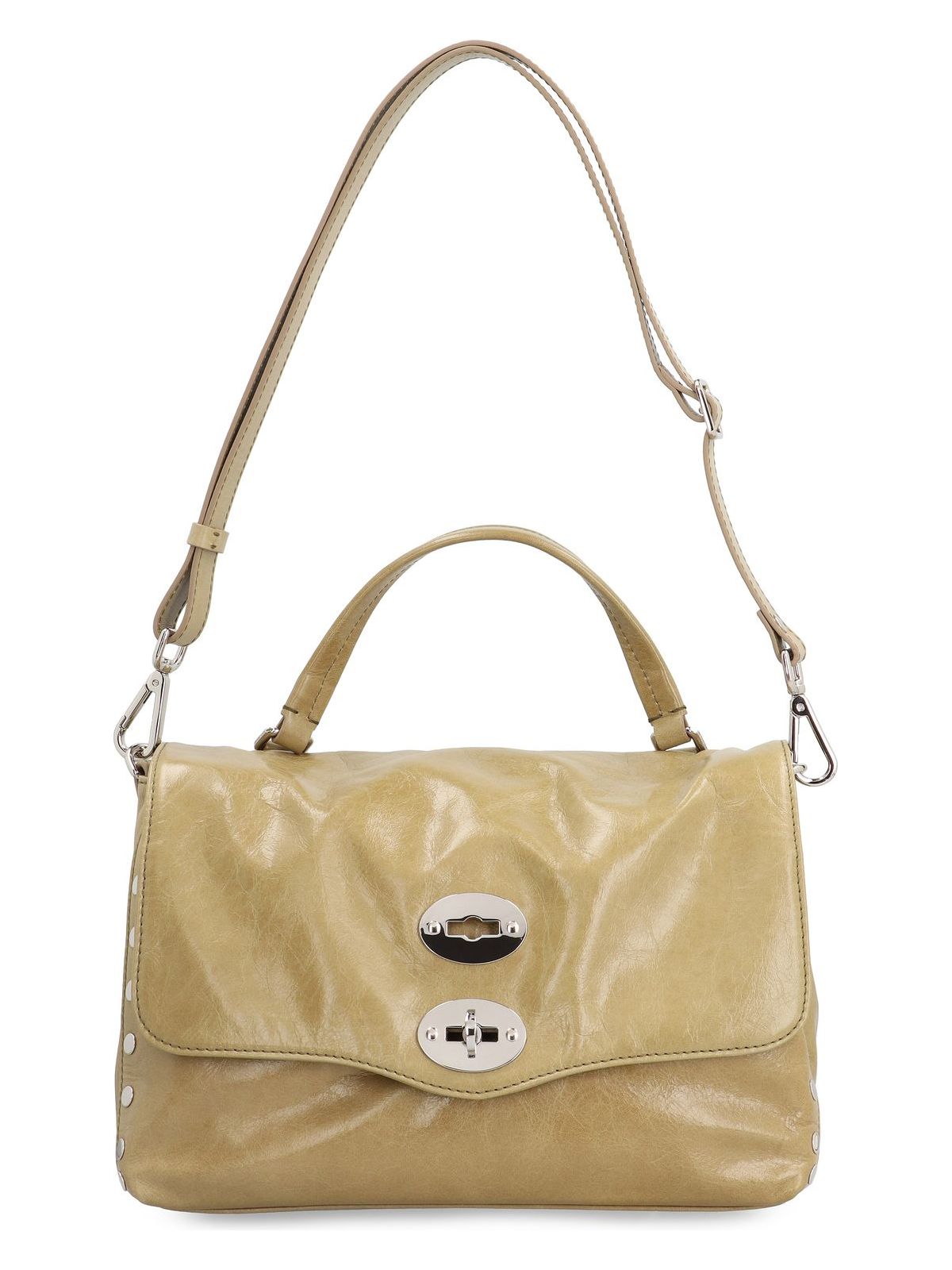 POSTINA S LEATHER HANDBAG