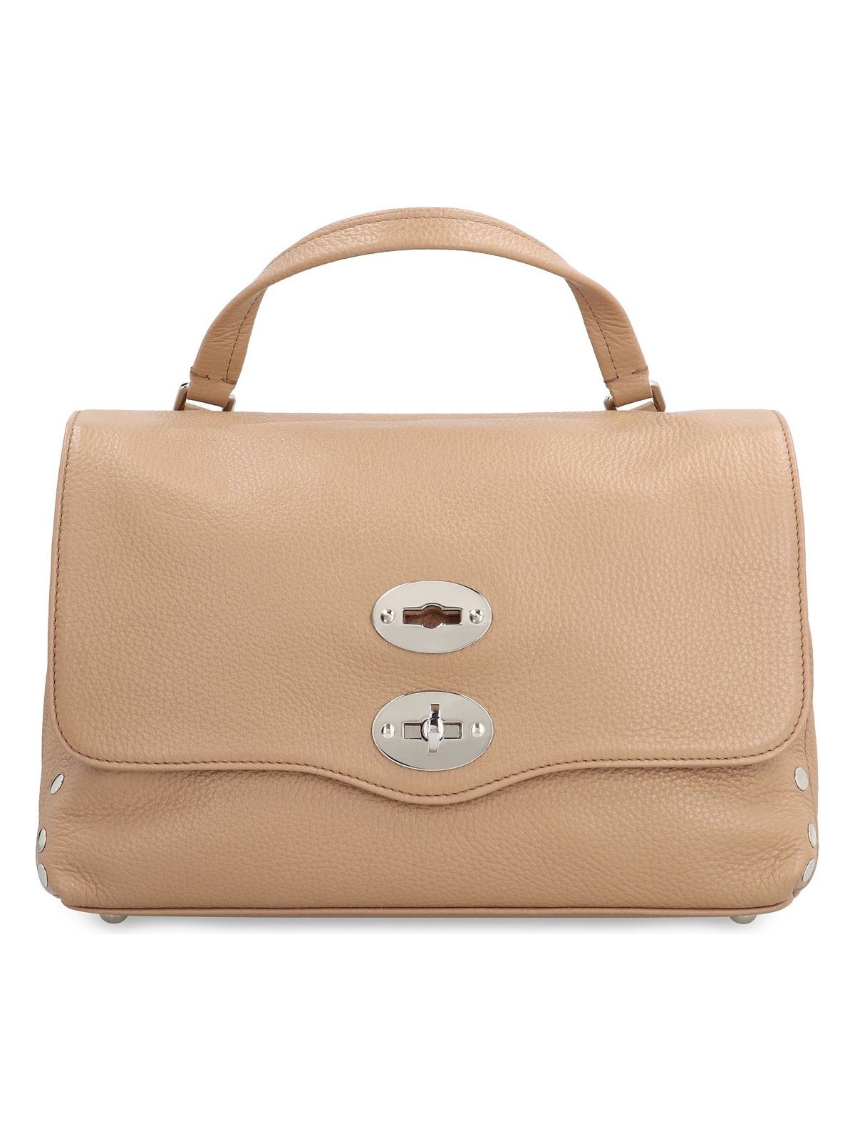 POSTINA S LEATHER HANDBAG