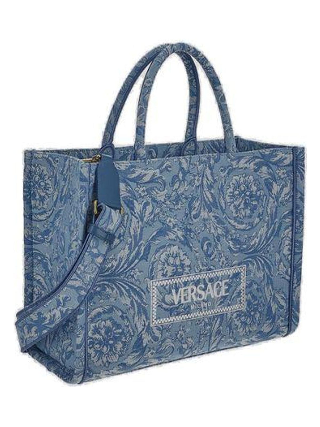 Large Jacquard Shopper Bag