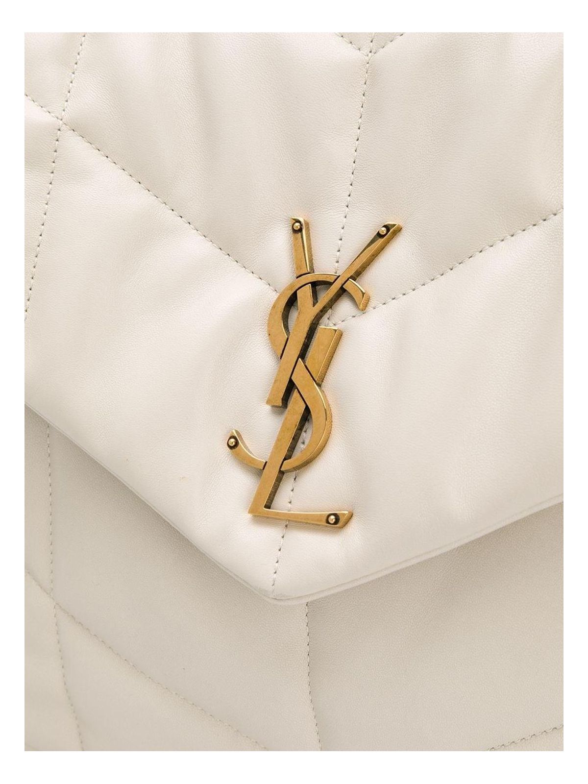 PUFFER LOGO PLAQUE SHOULDER BAG