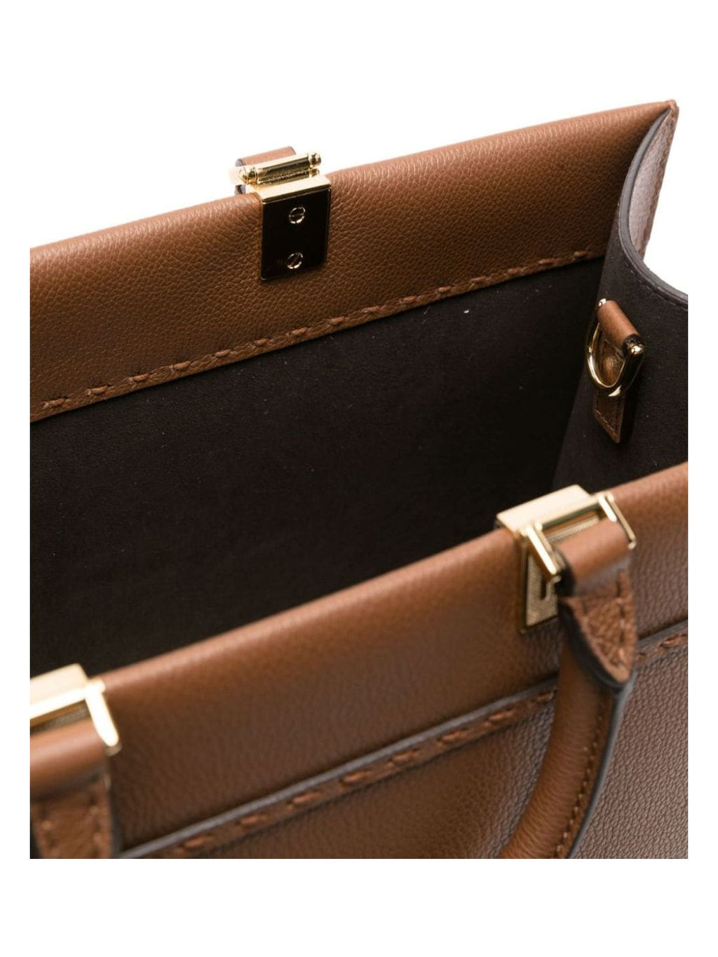 TOTE SUNSHINE MARRON LOGO RELIEVE