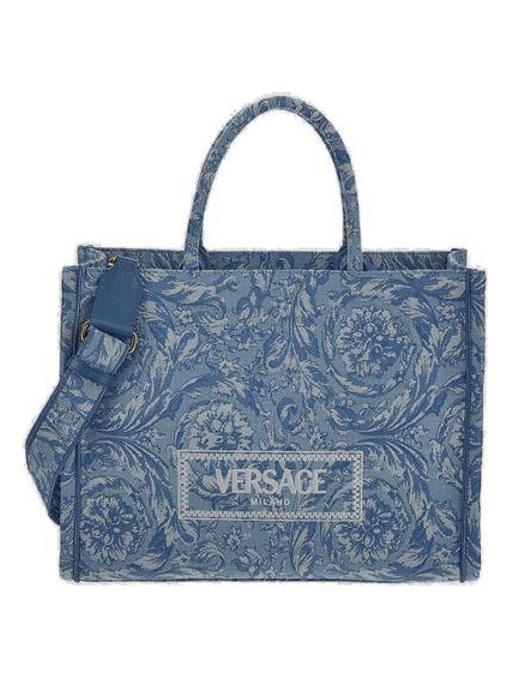 Large Jacquard Shopper Bag