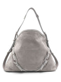 VOYOU MEDIUM SUEDE LEATHER SHOULDER BAG