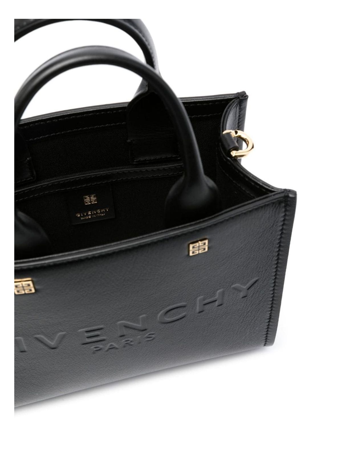 G Tote Mini Leather Handbag