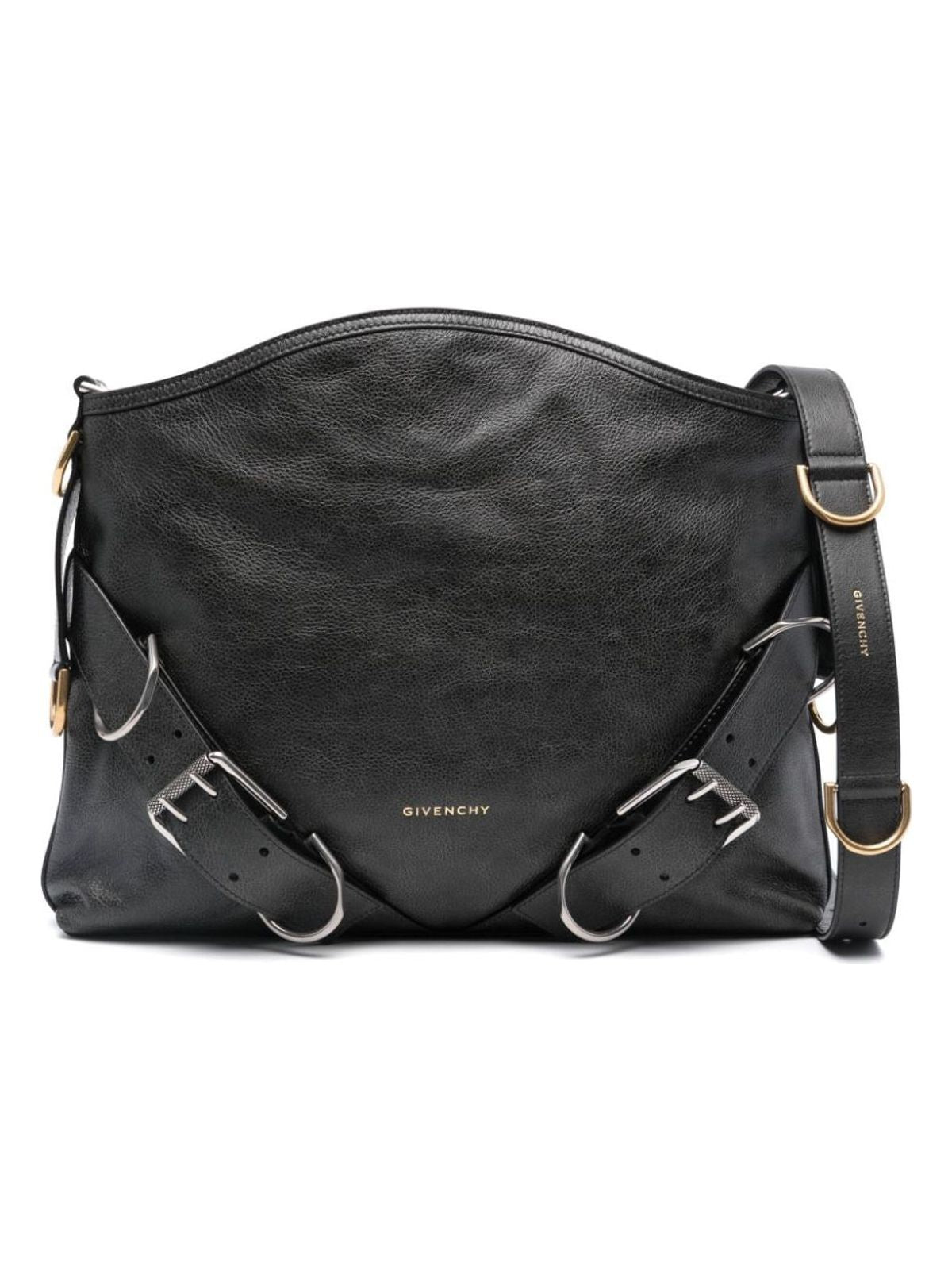 VOYOU MEDIUM LEATHER HOULDER BAG