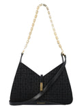 CUT-OUT ZIPPED SMALL BAG