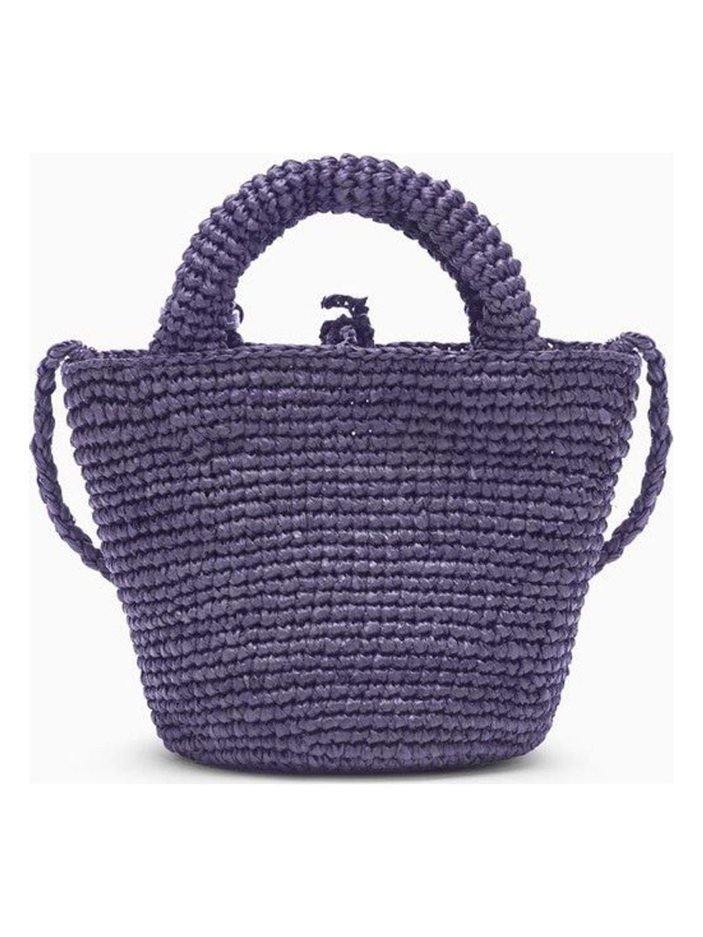MINI LAVENDER BAG IN RAFFIA